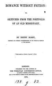 Cover of: Sketches from the portfolio of an old missionary