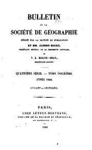 Cover of: Bulletin de la Société de géographie