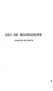 Cover of: Floovant, chanson de geste, publ. par F. Guessard et H. Michelant by 