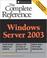 Cover of: Windows Server 2003