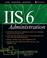 Cover of: IIS 6 administration