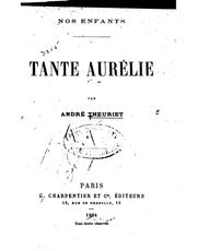 Cover of: Tante Aurélie