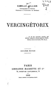 Cover of: Vercingétorix ... by Camille Jullian, Camille Jullian