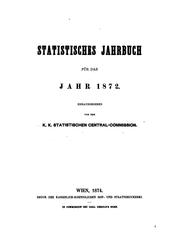 Cover of: Statistisches Jahrbuch... by 