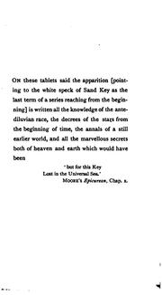 Cover of: Sand Key. (The Key to All).: A Full and Succinct Description by an Ancient Warder of it who ...