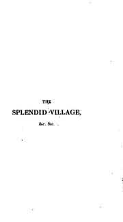 Cover of: The Splendid Village: And Other Poems