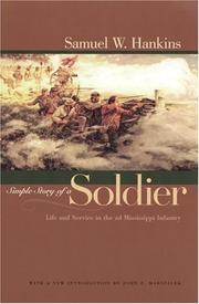 Cover of: Simple story of a soldier