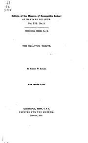 Cover of: The Squantum Tillite by 