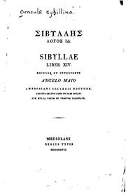 Cover of: Sivyllēs logos 14 =: Sibyllae liber XIV