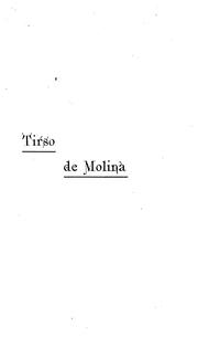 Cover of: Tirso de Molina: Investigaciones bio-bibliográficas