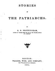 Cover of: Stories of the Patriarchs