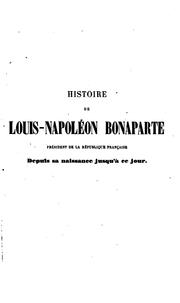Histoire de Louis-Napoléon Bonaparte