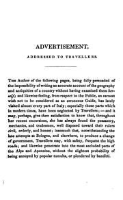 Cover of: Travels in Europe for the use of travellers on the continent and likewise in the island of ... by Mariana Starke