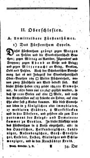 Cover of: Erdbeschreibung der preussischen Monarchie