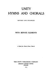Cover of: Unity Hymns and Chorals with Service Elements