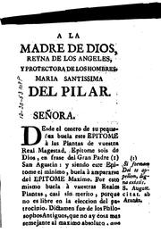 Cover of: Epitome de la eloquencia española: Arte de discurrir, y hablar con agudeza ...