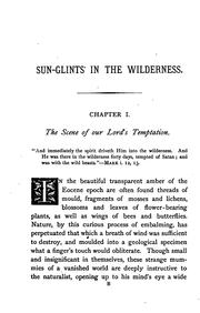 Sun-glints in the wilderness by Hugh Macmillan