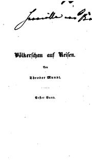 Cover of: Völkerschau auf Reisen