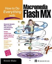 Cover of: How to do everything with Macromedia Flash MX