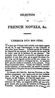 Cover of: A new selection of French novels, comedies, and elegant extracts, in prose, by C.M. de Bellecour by 