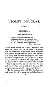 Cover of: Violet Douglas; Or, The Problems of Life