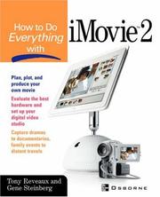 Cover of: How to do everything with iMovie 2 by Tony Reveaux
