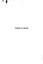 Cover of: Views in Spain [with descriptive letterpress].
