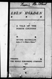 Cover of: Eben Holden: a tale of the north country