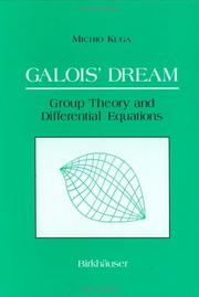 Cover of: Galois' Dream by Michio Kuga