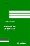 Cover of: Notions of convexity by Lars Hörmander