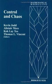 Cover of: Control and chaos by Kevin Judd ... [et al.], editors.