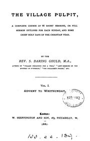 Cover of: The village pulpit: 66 short sermons