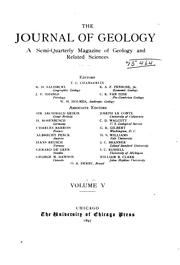 Cover of: The Journal of Geology