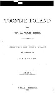 Toontje Poland by Willem Adriaan van Rees