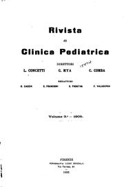 Rivista di clinica pediatrica by No name