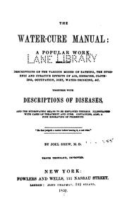 Cover of: The Water-cure manual