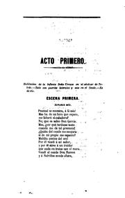 Cover of: Un page y un caballero: Drama original en tres actos y en verso