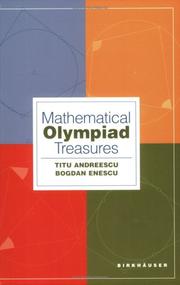 Cover of: Mathematical Olympiad Treasures
