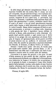 Cover of: Studi storici e morali sulla letteratura latina