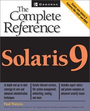 Cover of: Solaris 9 by Paul A. Watters