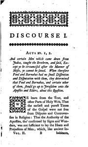 Cover of: Several Discourses Preached at the Temple Church by Thomas Sherlock