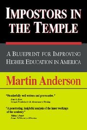 Cover of: Impostors in the temple | Anderson, Martin