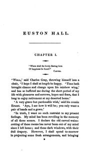 Cover of: Euston hall, a tale