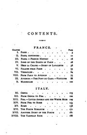 Cover of: Stories and Sights of France and Italy by Grace Greenwood