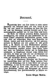 Cover of: Vegetabilische Fette und Oele: Ihre praktische Darstellung, Reinigung, Verwerthung zu den ...