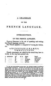A new and compendious ... grammar of the French language by Isidore Brasseur