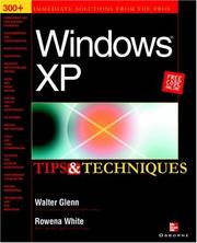 Cover of: Windows XP: tips & techniques