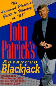 Cover of: John Patrick's advanced blackjack