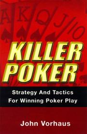 Cover of: Killer Poker: Strategy and Tactics for Winning Poker Play