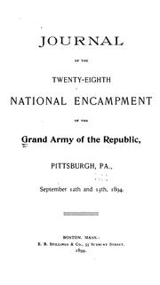 Cover of: Journal of the ... National Encampment by 